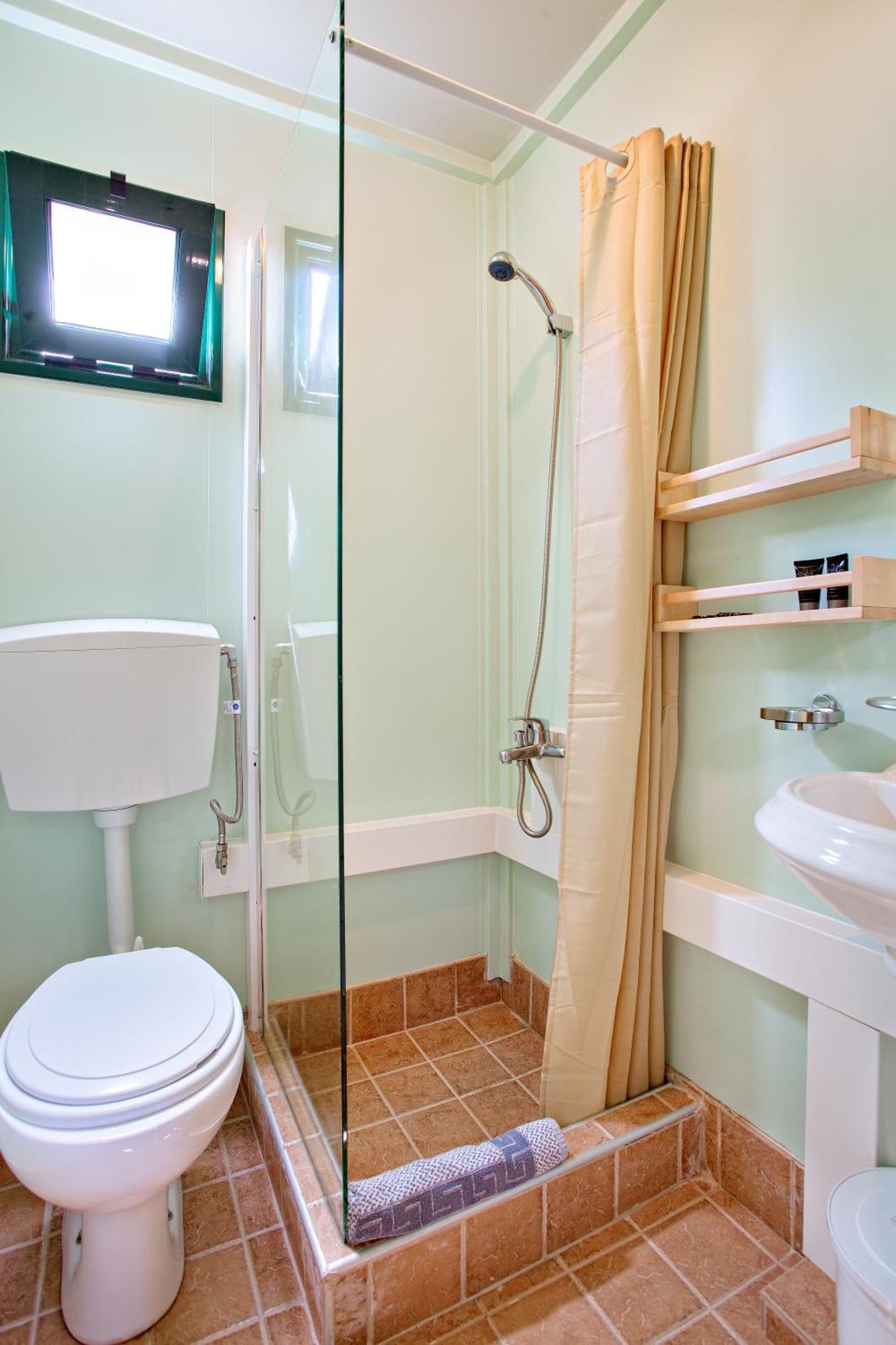 Armenistis Camping & Bungalows Szárti Szoba fotó